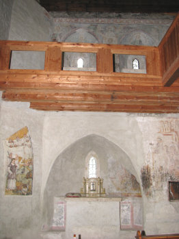 Kapelle der einstigen Burg Aufenstein bei Matrei am Brenner