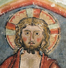 Christus mit dem Kreuznimbus
